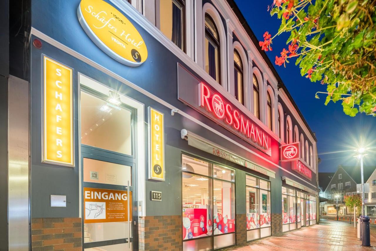 Schaefers Hotel, Self-Check-In, Cafe Und Baecker Am Hotel فيشتا المظهر الخارجي الصورة