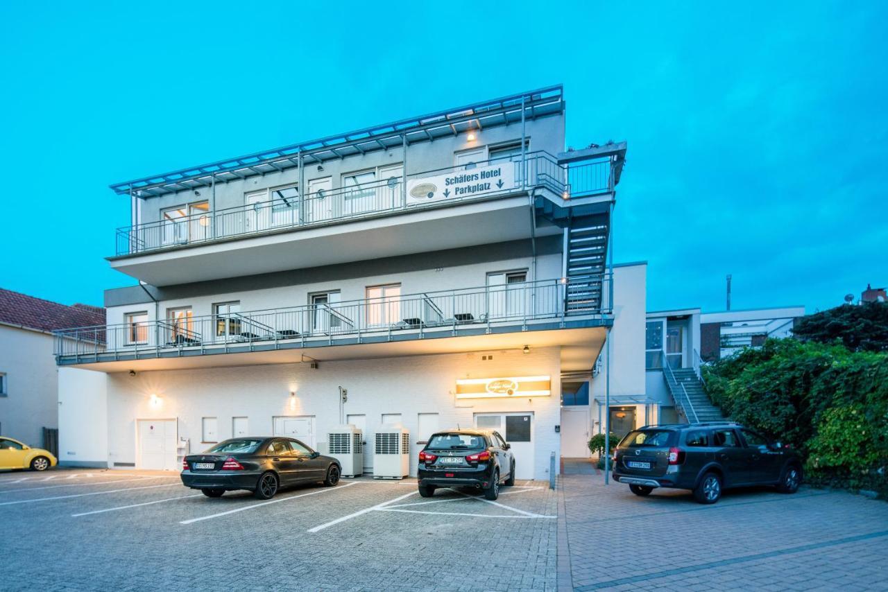 Schaefers Hotel, Self-Check-In, Cafe Und Baecker Am Hotel فيشتا المظهر الخارجي الصورة