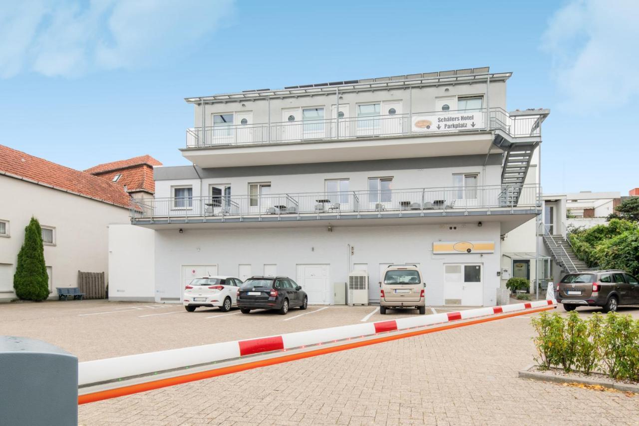Schaefers Hotel, Self-Check-In, Cafe Und Baecker Am Hotel فيشتا المظهر الخارجي الصورة